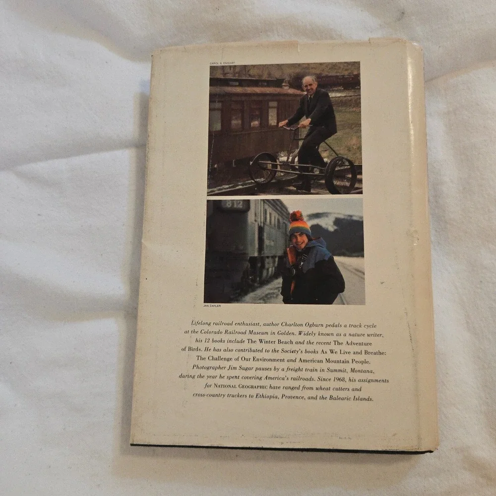VTG‎ RAILROADS The Great American Adventure BY CHARLTON OGBURN 1977 History USA